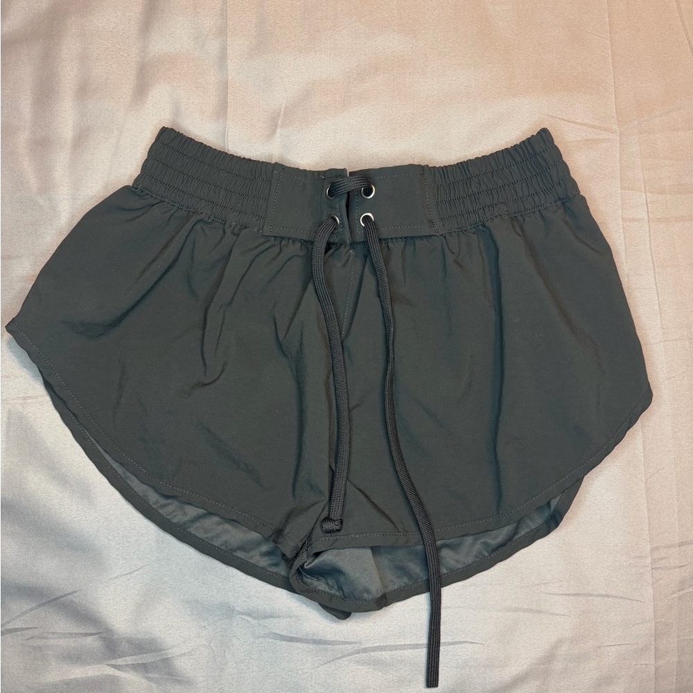 Free People Movement Women's Black Athletic Shorts